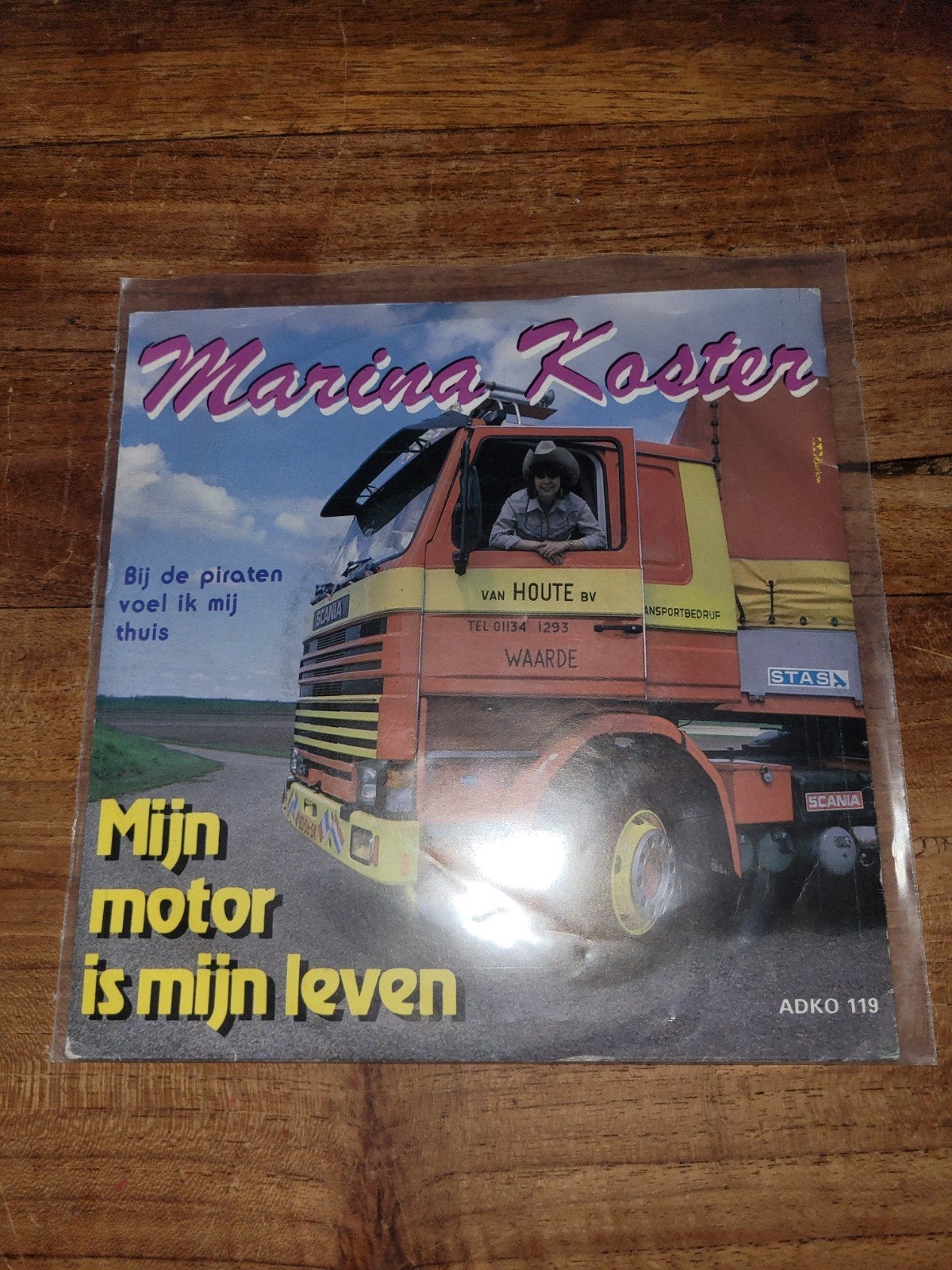 marina koster mijn motor is mijn leven, Ophalen of Verzenden