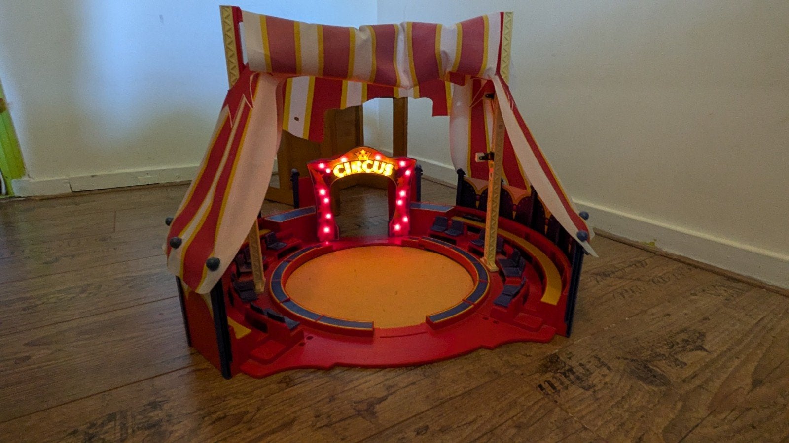Playmobil Circus Tent met Lampjes - Complete Set, Ophalen of Verzenden, Gebruikt, Complete set, Overige typen
