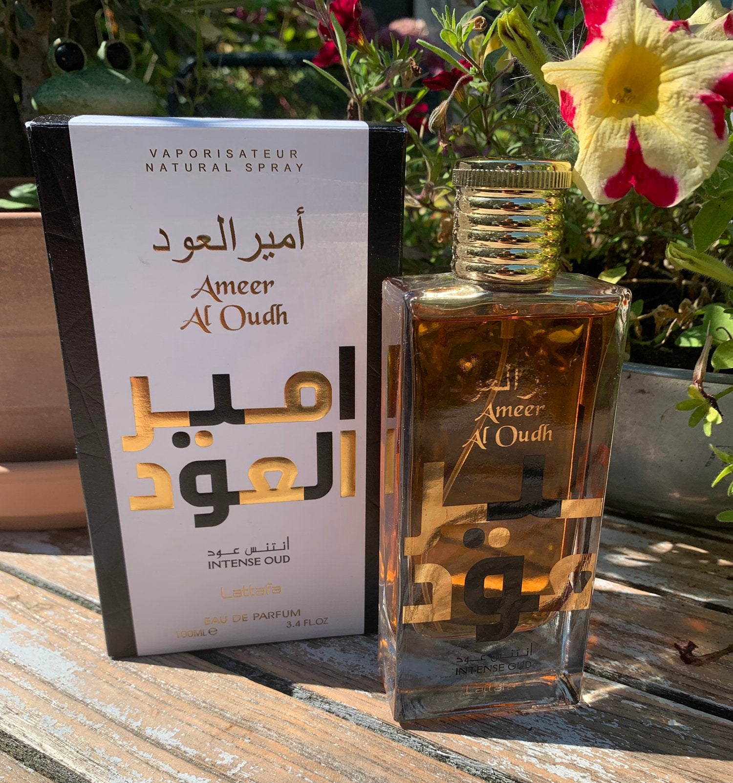 Lattafa - Ameer Al Oudh Intense Oud (Eau de Parfum - 100 ml), Ophalen of Verzenden, Zo goed als nieuw