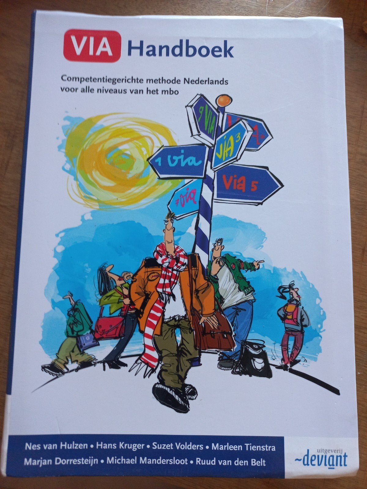 VIA Handboek - Competentiegericht Nederlands MBO, Non-fictie, Nederlands, Ophalen of Verzenden, Zo goed als nieuw