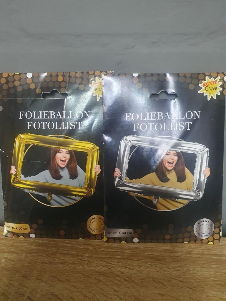 Set van 2 Nieuwe Opblaas Fotolijsten, Ophalen of Verzenden, Nieuw