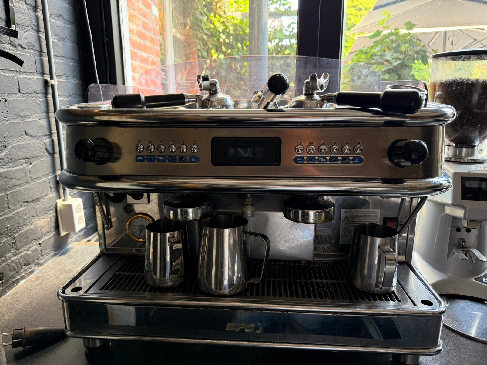 BFC Monza 2 groeps espressomachine, Ophalen, Gebruikt, Overige typen