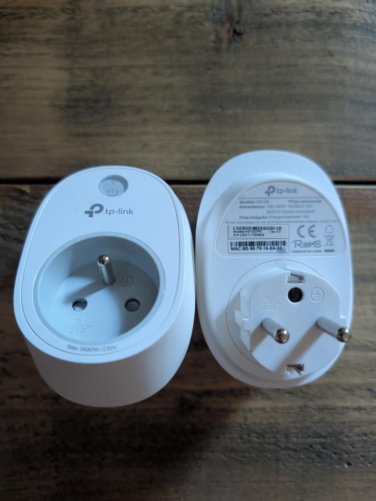 TP-Link HS100 Smart Plug (2 stuks), Doe-het-zelf en Verbouw, Elektra en Kabels, Ophalen of Verzenden