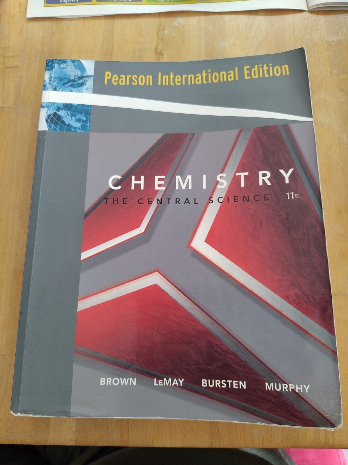 Chemistry: The Central Science 11e - Pearson International, Brown, LeMay Jr., Bursten, Murphy, Ophalen of Verzenden, Beta, WO
