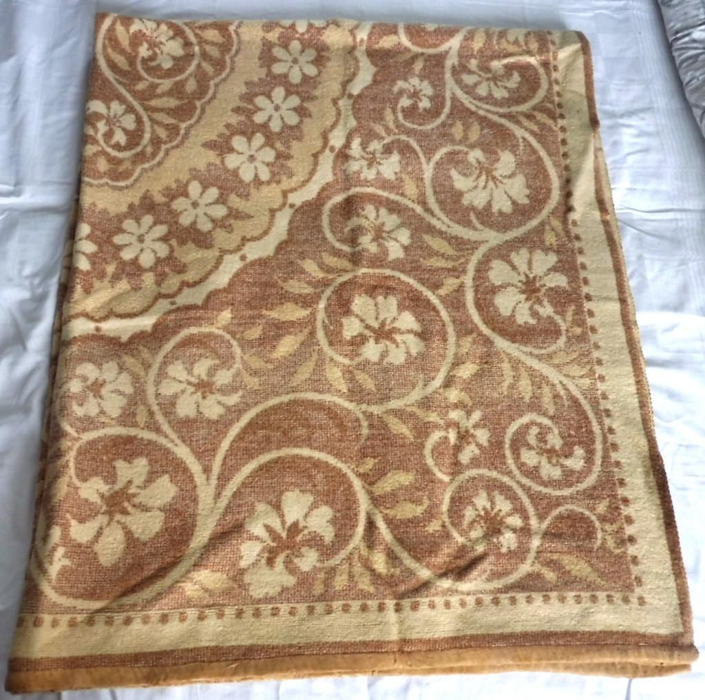Mooie wollen vintage deken 160 x 200 cm wol, Ophalen, Gebruikt