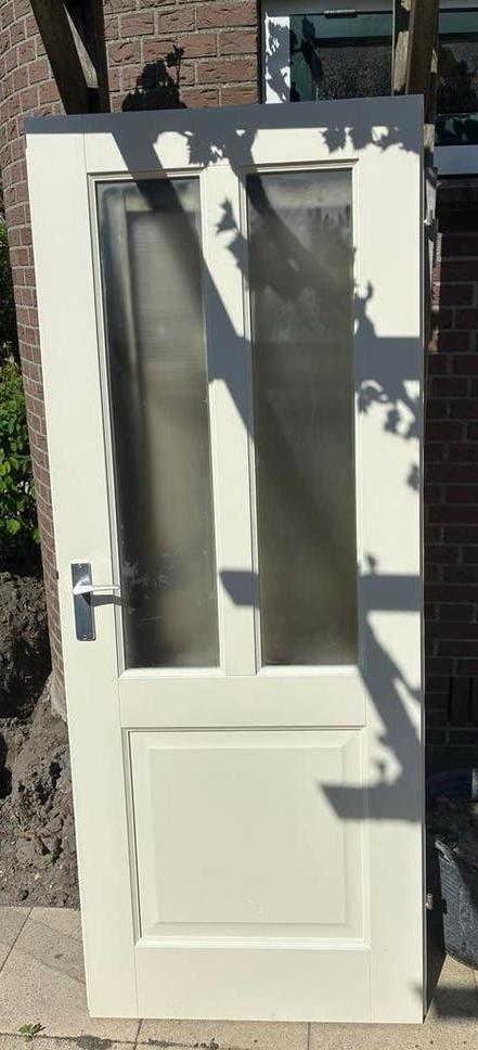 Opdek binnendeur 201,5 x 78 cm, Doe-het-zelf en Verbouw, Deuren en Horren, Ophalen, Minder dan 80 cm, Binnendeur, Zo goed als nieuw
