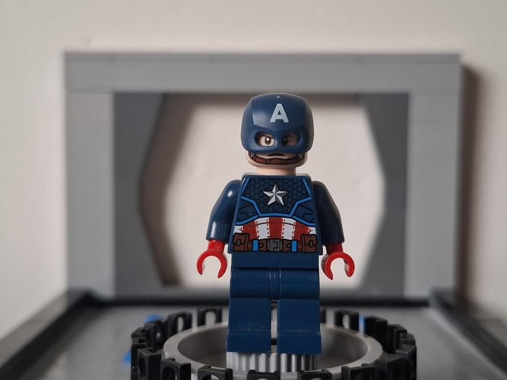 LEGO Super Heroes - minifiguur - sh0686 - Captain America, Kinderen en Baby's, Speelgoed | Duplo en Lego, Marvel, Lego, Ophalen of Verzenden