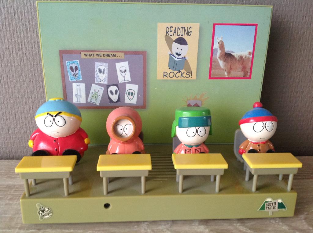 South park vintage van 1998. Spreekt zinnen, Ophalen of Verzenden, Zo goed als nieuw, Film, Actiefiguur of Pop