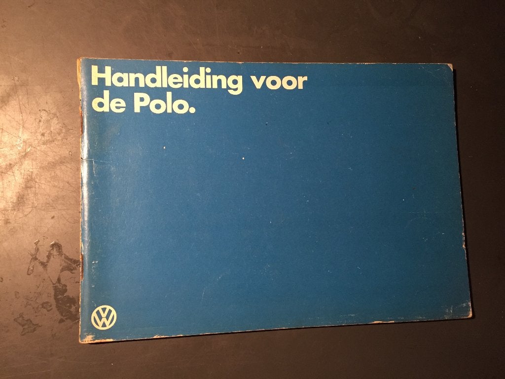 Handleiding Volkswagen Polo (1979) 900-1300 cc, Auto diversen, Handleidingen en Instructieboekjes, Ophalen