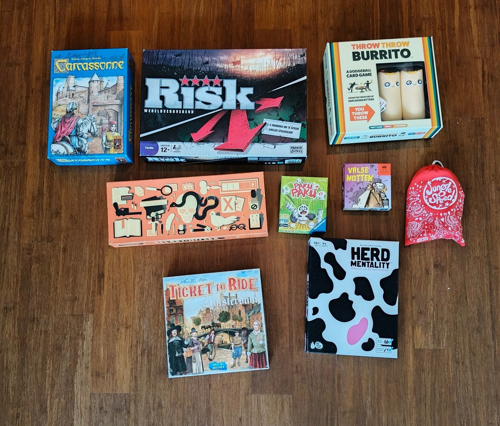 diverse gezelschapsspellen - Zo goed als nieuw, Vijf spelers of meer, Ophalen of Verzenden, Zo goed als nieuw, Diverse