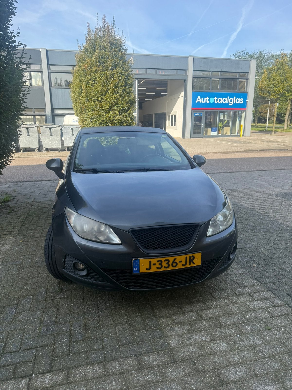 Seat Ibiza 1.4 63KW 3-DRS 2008 2010 Grijs met APK, Auto's, Voorwielaandrijving, 40 €/maand, Zwart, 4 cilinders