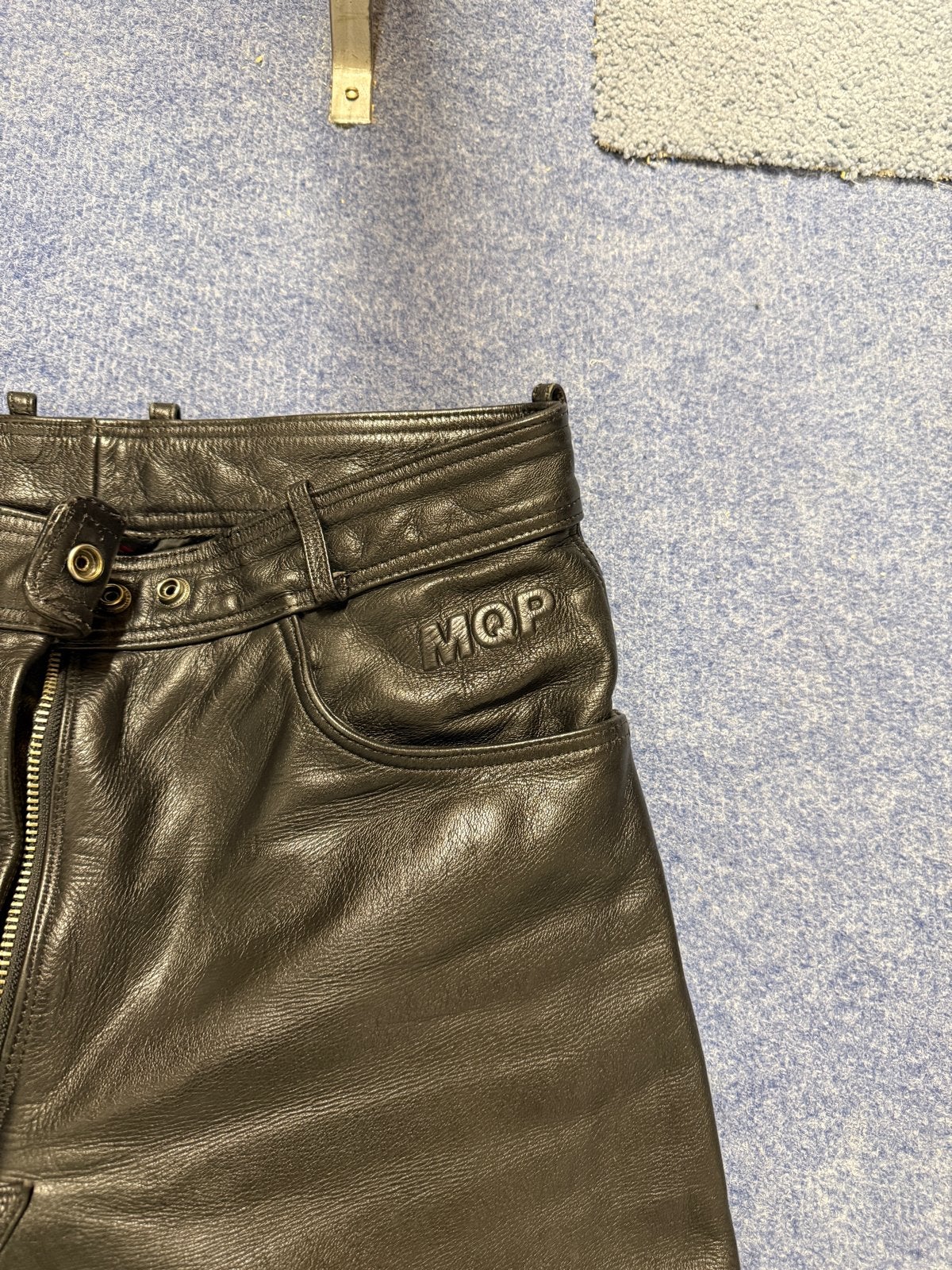 MQP Leren Motorbroek - Maat 44L, Motoren, Kleding | Motorkleding, Ophalen of Verzenden, Tweedehands, Heren, Broek | leer