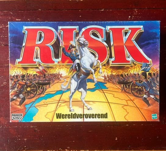 Risk, Hobby en Vrije tijd, Gezelschapsspellen | Bordspellen, Ophalen of Verzenden, Zo goed als nieuw