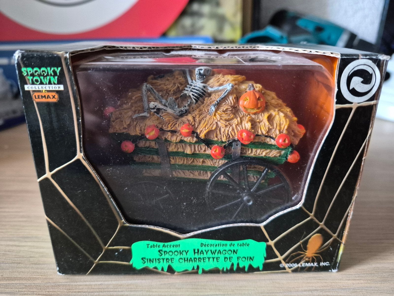 Spooky Haywagon ( Spooky Town Lemax), Diversen, Kerst, Ophalen of Verzenden, Zo goed als nieuw