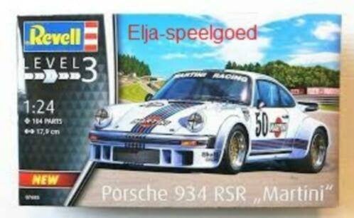 Modelbouw Revell PORSCHE 934 RSR Martini 1:24 7685 auto, Auto, Revell, Groter dan 1:32, Nieuw