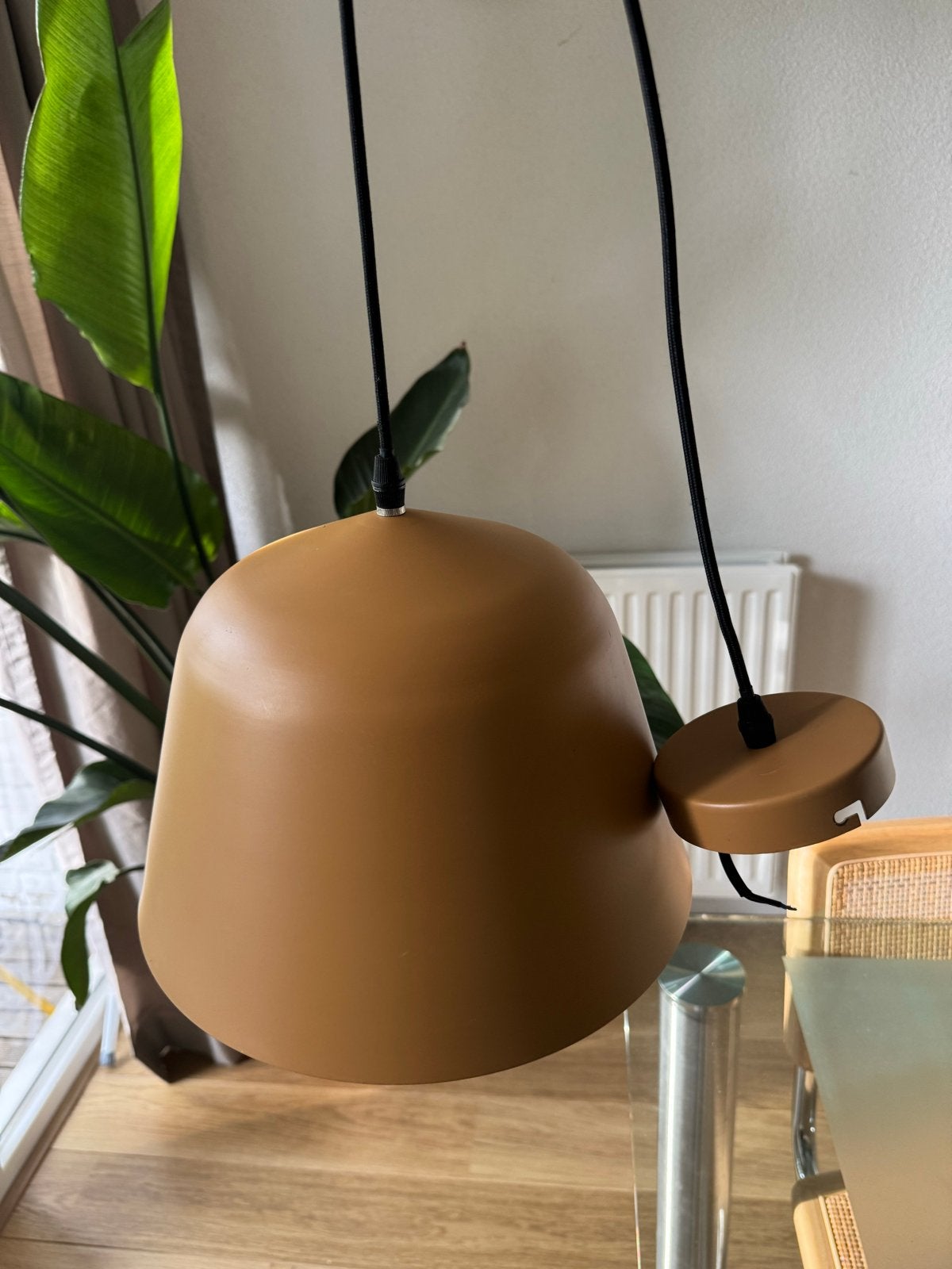 Hanglamp Kwantum Otis - Oranje/Mosterd Geel - Ø 30 cm, Ophalen, Gebruikt, Metaal, E27 (groot)