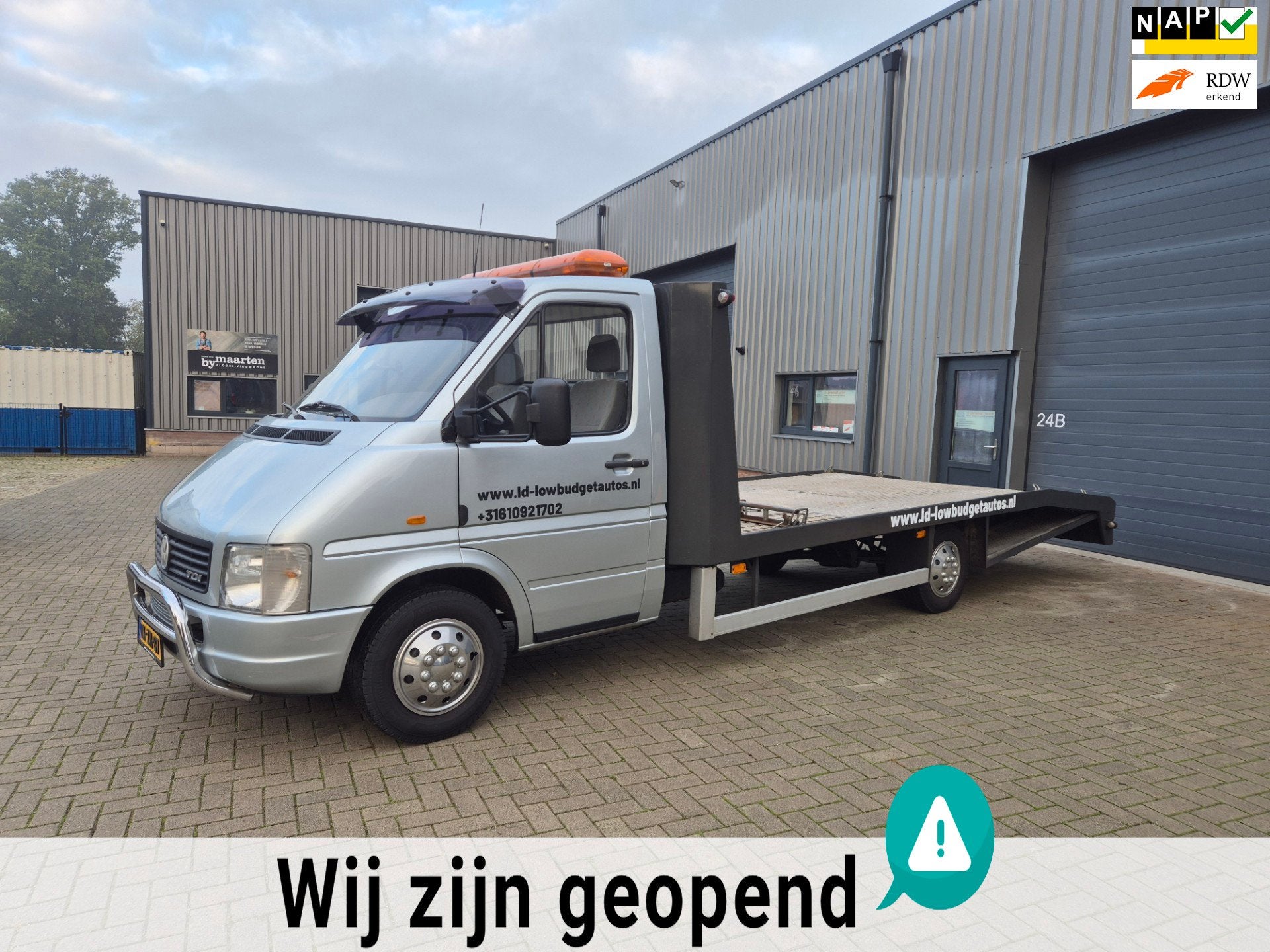 Volkswagen LT 35 2.5 TDI Xlang OPRIJWAGEN LAGE KM STAND VERL, Auto's, Bestelauto's, Euro 2, Gebruikt, Volkswagen, Bedrijf