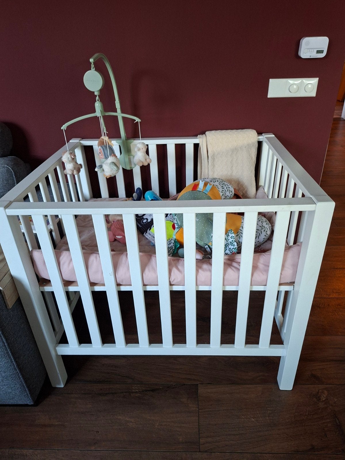 Box wit 100x80 cm, Kinderen en Baby's, Boxen, Ophalen, Gebruikt