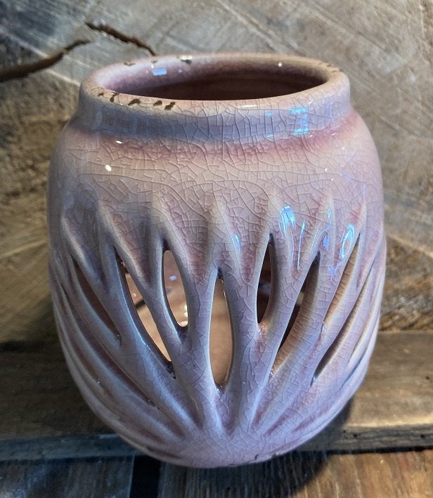 RIVERDALE Kaarsenhouder/windlicht, Vintage Oud-roze Nieuw, 10 cm, -, Nieuw, Ophalen of Verzenden