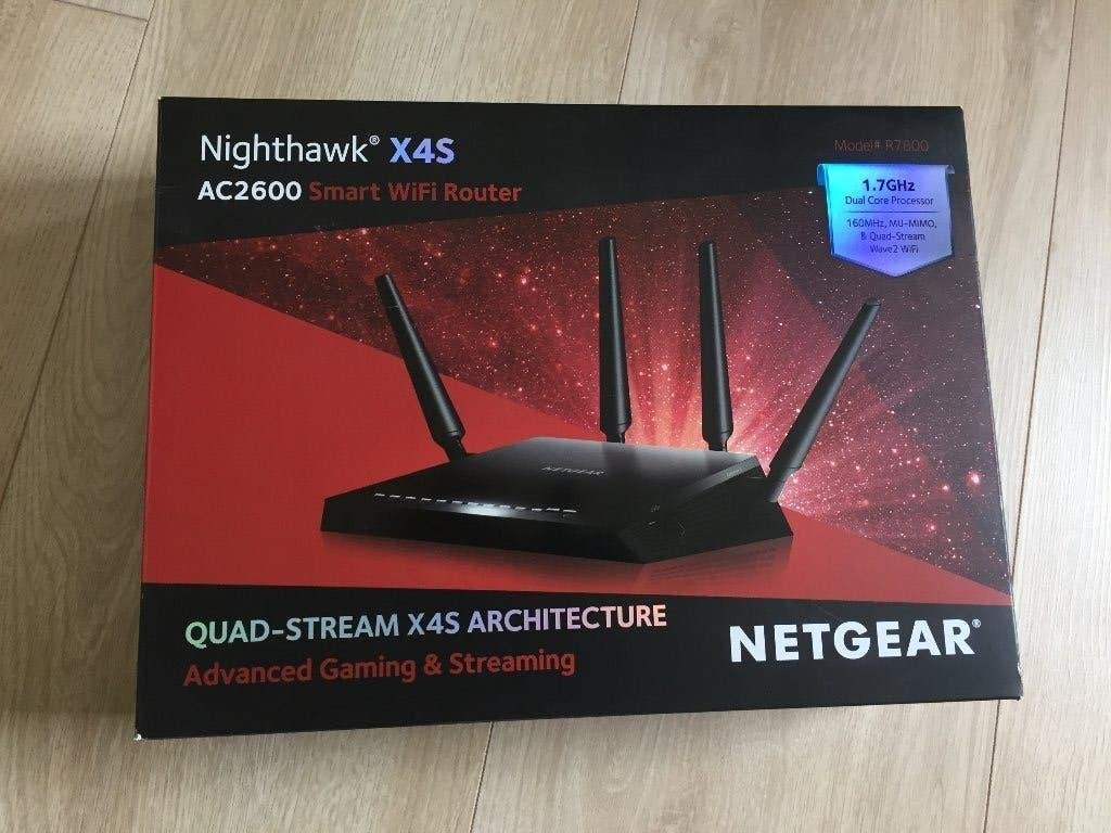Netgear Nighthawk X4S R7800 AC2600 Smart WiFi Router, Ophalen of Verzenden, Zo goed als nieuw, Router, NETGEAR