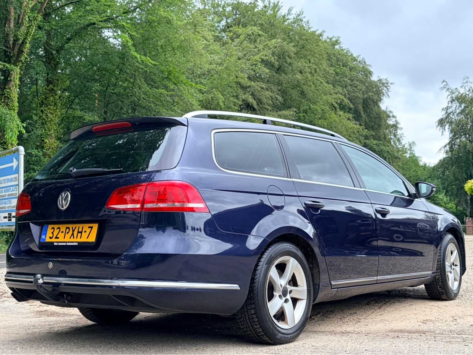 2011 Volkswagen Passat Variant automaat 1.4 TSI Comfl. BlM P, Euro 5, Gebruikt, Blauw, Origineel Nederlands