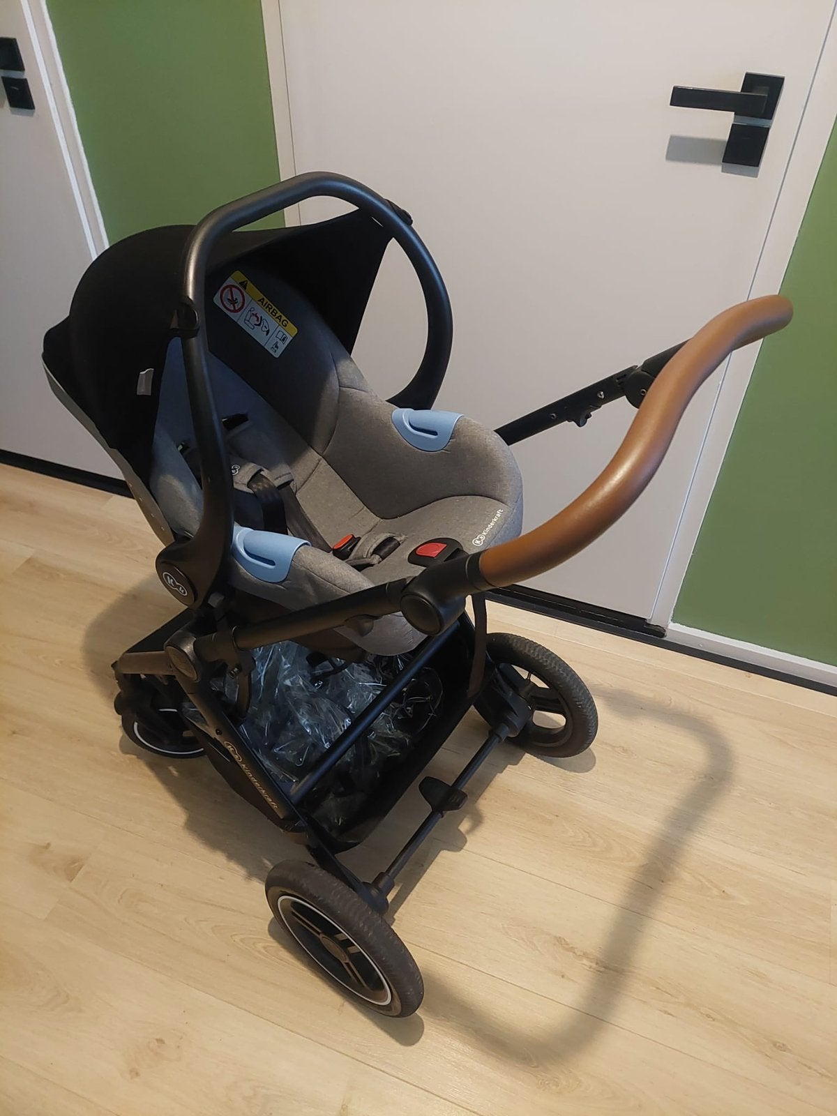 Tk wandelwagen incl maxi cosi, regenhoes en luiertas, Kinderen en Baby's, Kinderwagens en Combinaties, Ophalen, Gebruikt, Combiwagen