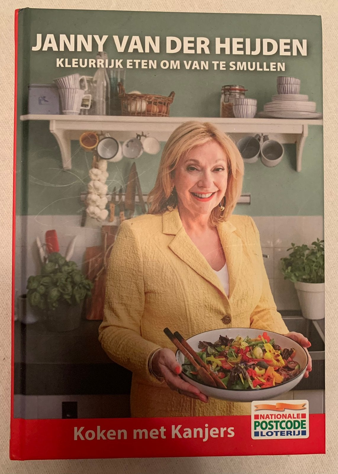 Janny van der Heijden - Kleurrijk Eten Kookboek, Ophalen of Verzenden, Zo goed als nieuw