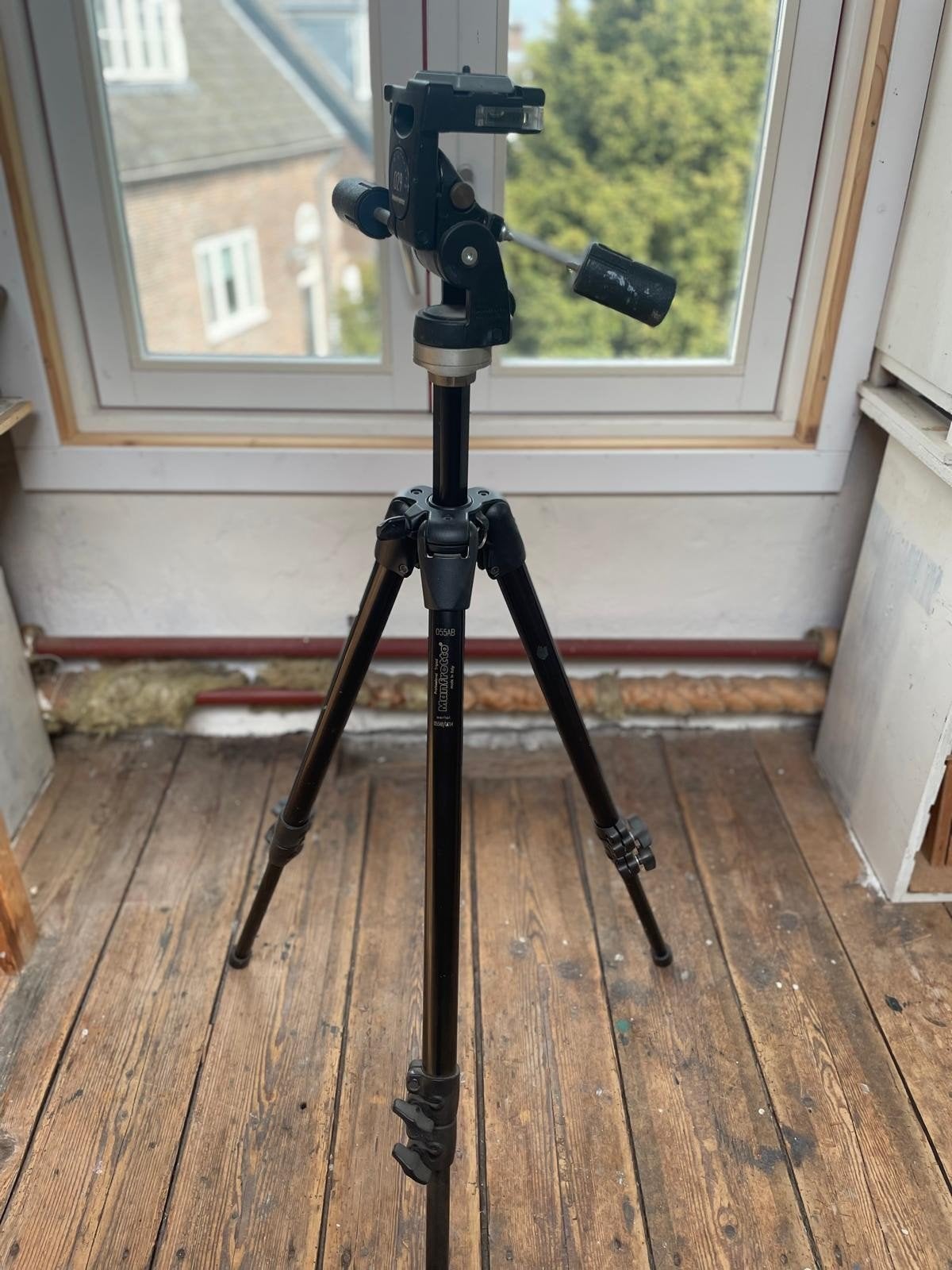 Manfrotto statief, Ophalen, 175 cm of meer, Driepoot