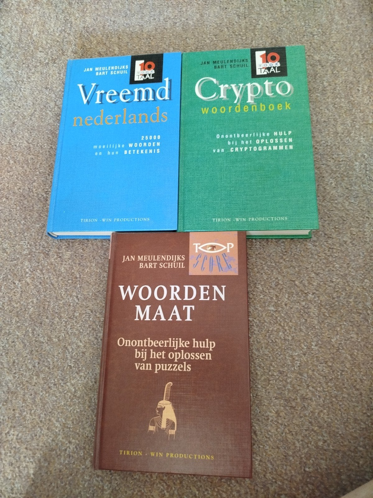 Woordenboeken en puzzelboeken van Jan Meulendijks, Boeken, Ophalen of Verzenden