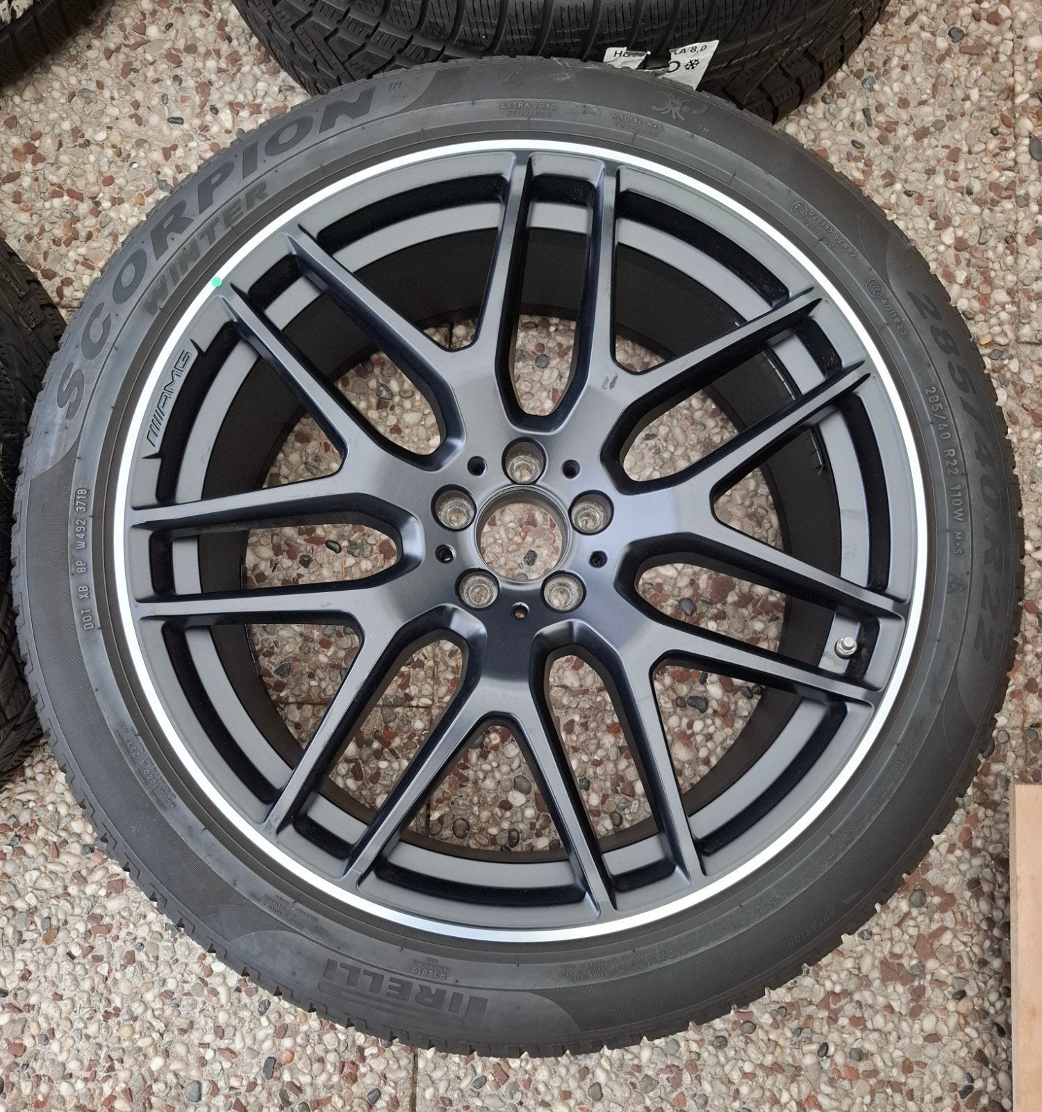 Mercedes-Benz GLE 63S AMG velgen 22 Inch, Auto-onderdelen, Ophalen, Gebruikt, Overige, Banden en Velgen