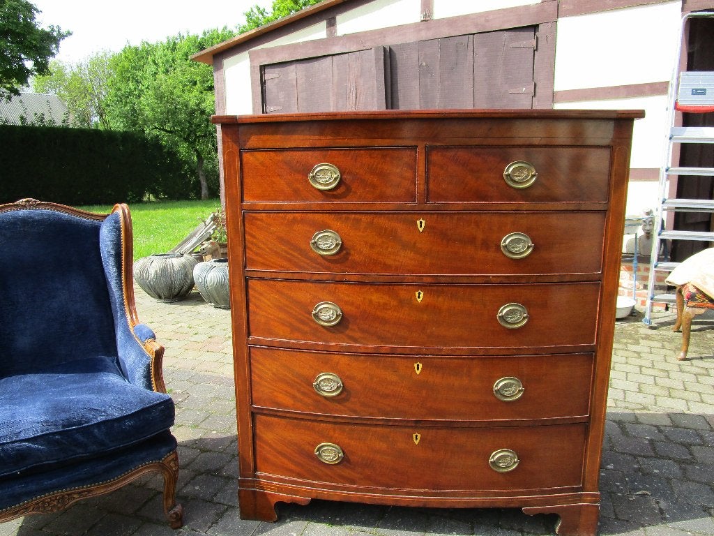 ladekast Engelse stijl mahonie, Ophalen