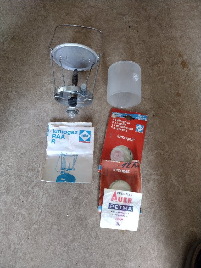 Campinggaz gaslamp, Ophalen of Verzenden, Gebruikt