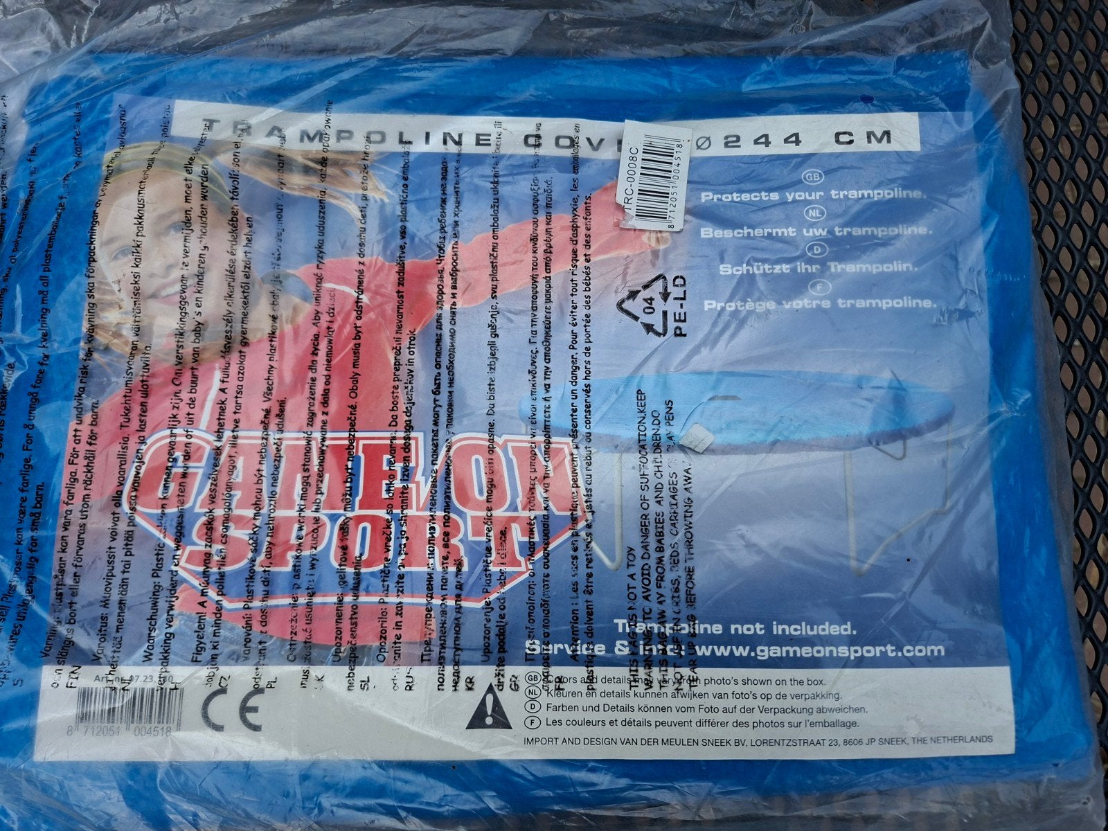 Trampoline cover, Ophalen of Verzenden, Nieuw