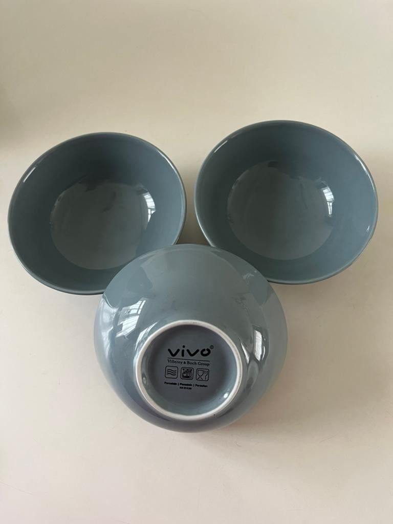 Villeroy & Boch Vivo Kommetjes, Huis en Inrichting, Keuken | Servies, Ophalen of Verzenden, Zo goed als nieuw, Kom(men), Overige stijlen