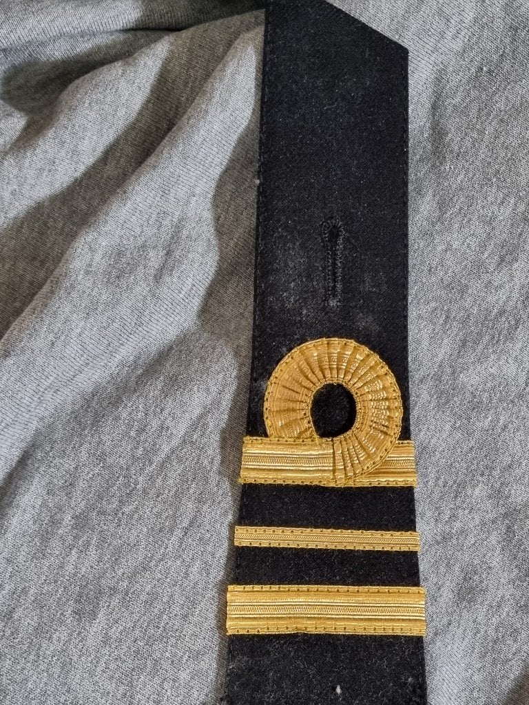 Rijkspolitie te Water Officiersrang (Politie - Vervallen), Ophalen of Verzenden, Overige soorten, Nederland, Embleem of Badge