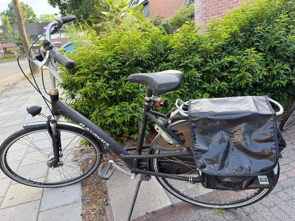 te koop Damesfiets, Ophalen, Batavus, Trommelrem, 53 tot 56 cm