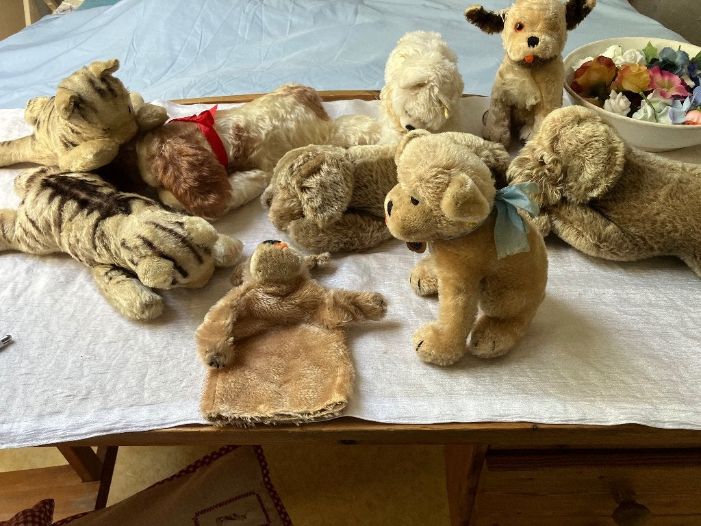 Steiff hondjes, Verzenden