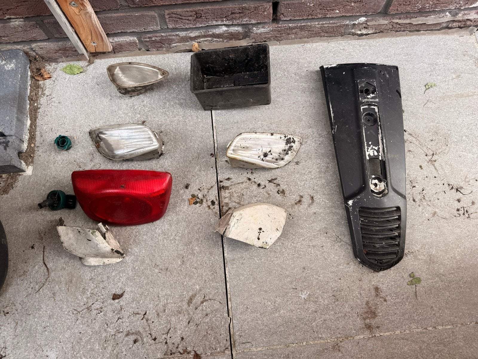 Vespa 2t onderdelen, Fietsen en Brommers, Ophalen, Gebruikt, Tank, Vespa