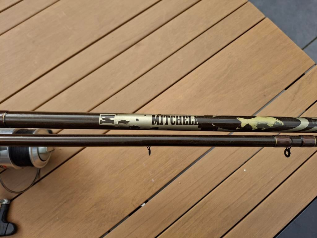 Mitchell Werphengel met Abu Garcia Cardinal molen, Watersport en Boten, Hengelsport | Algemeen, Ophalen