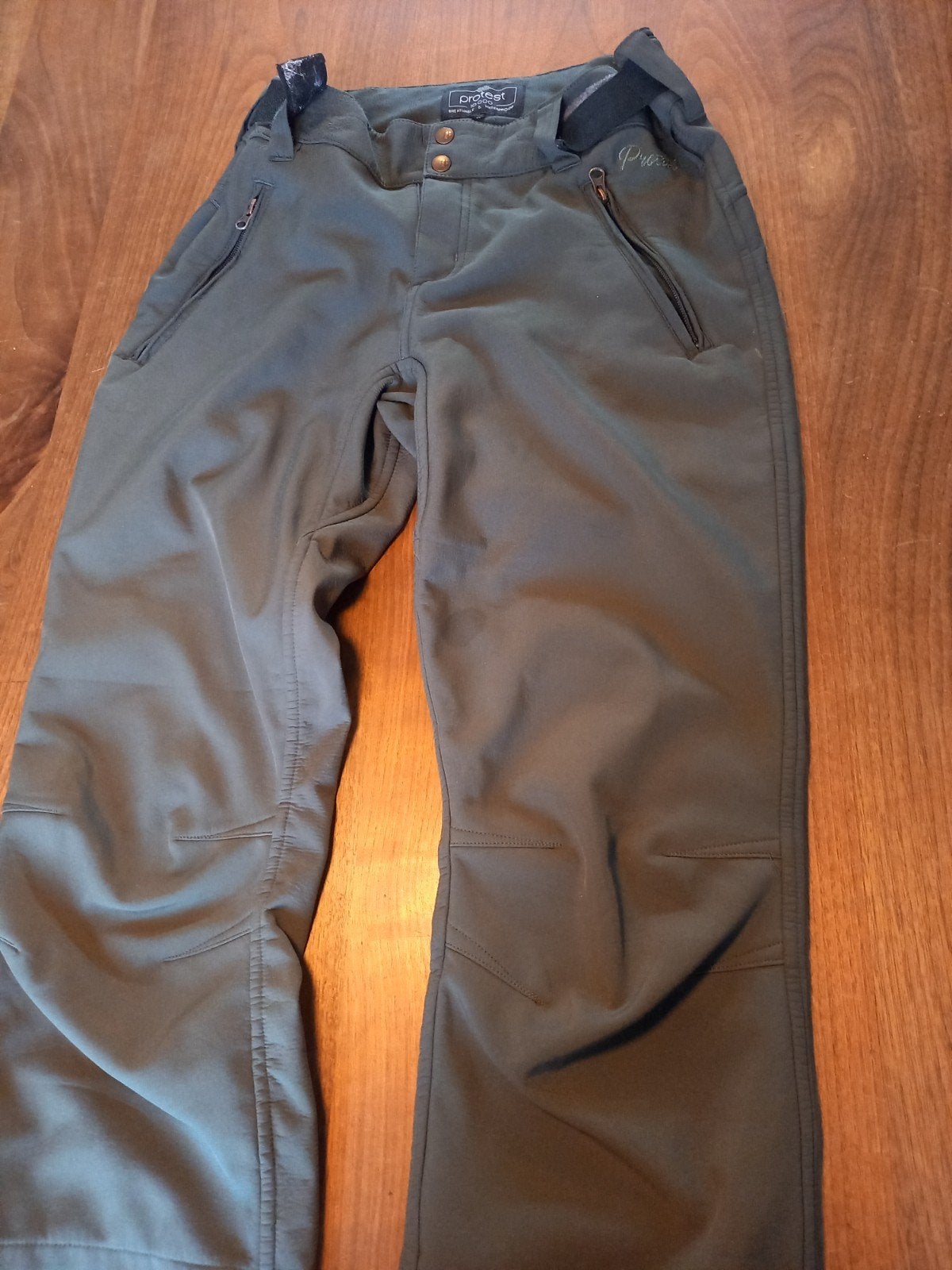 Protest grijsgroene dames skibroek, maat L 40, Kleding | Dames, Wintersportkleding, Broek, Maat 42/44 (L), Ophalen of Verzenden