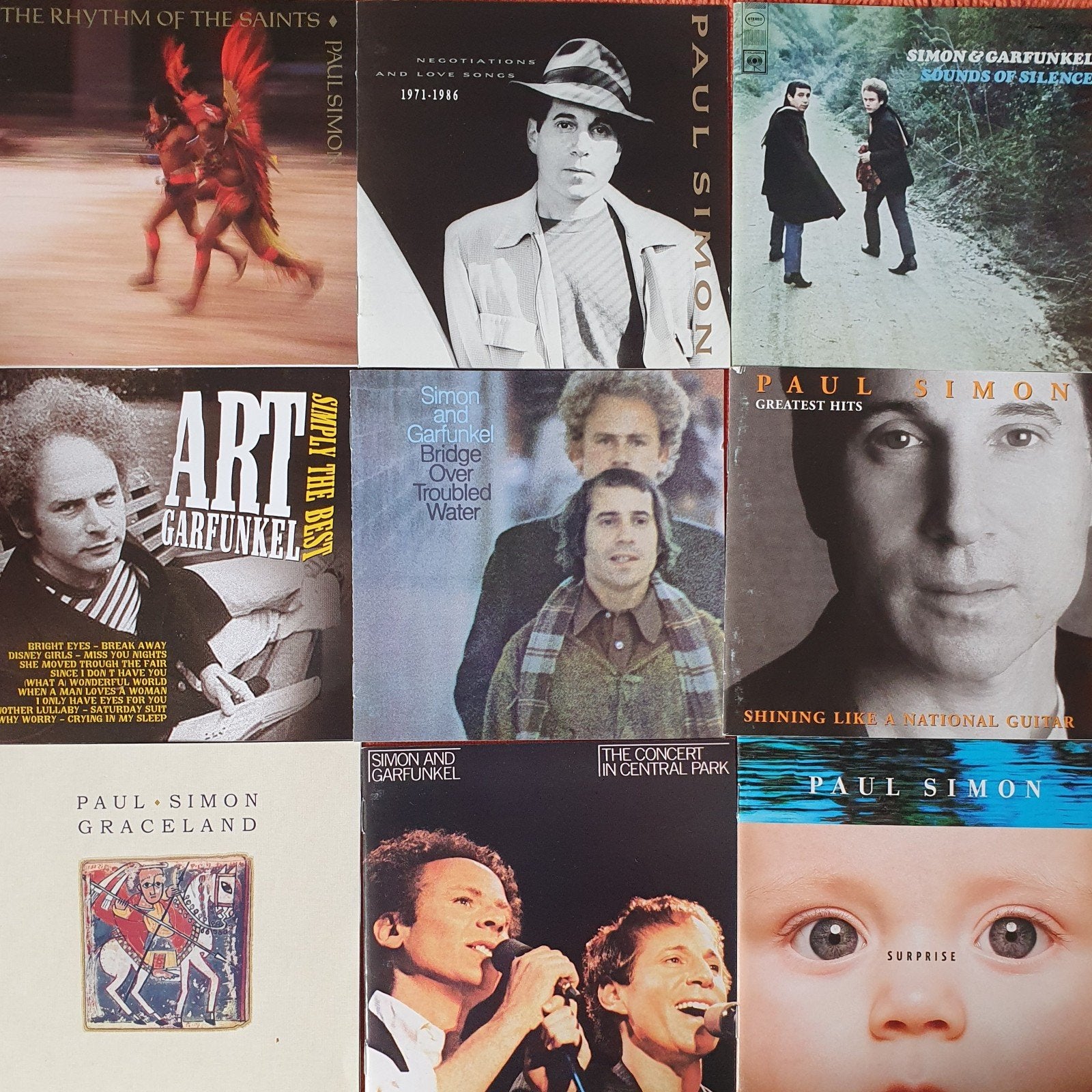Paul Simon/ Art Garfunkel cd's mogen ook per stuk, Ophalen of Verzenden
