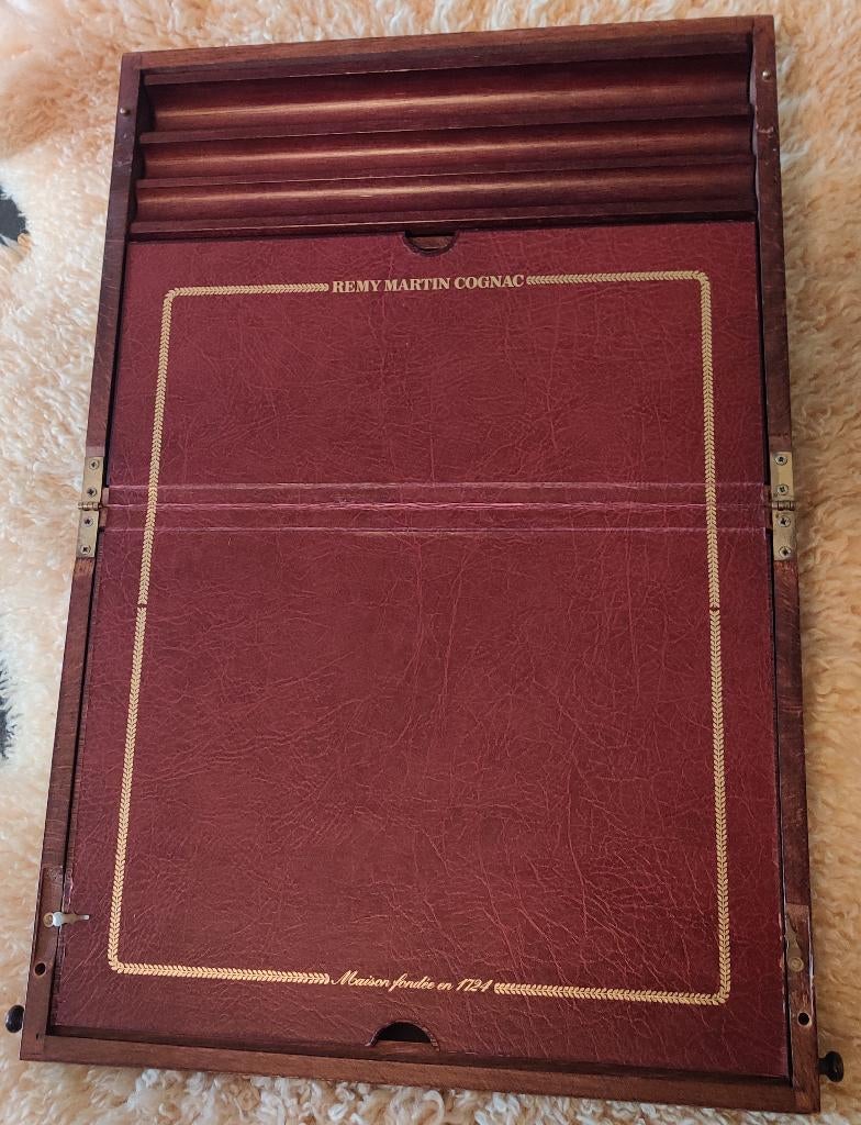 Remy Martin schrijfdoos vintage, Antiek en Kunst, Ophalen