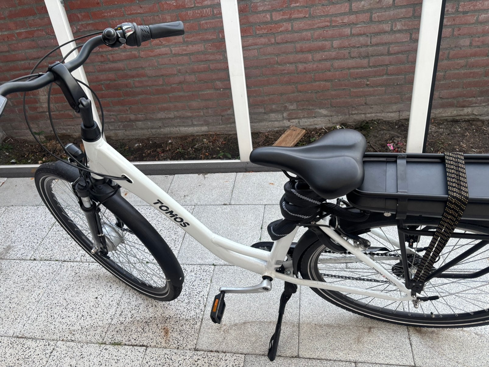 Tomos elektrische fiets, 47 tot 51 cm, Ophalen, Zo goed als nieuw, Overige merken
