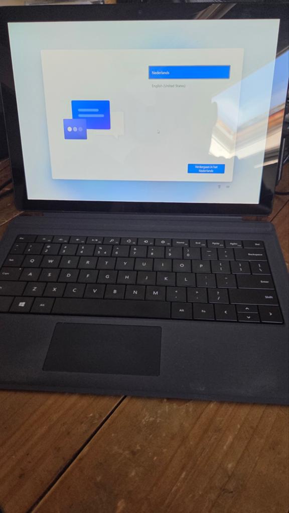 Microsoft Surface 7, Computers en Software, Windows Laptops, Qwerty, 8 GB, 13 inch, Met touchscreen