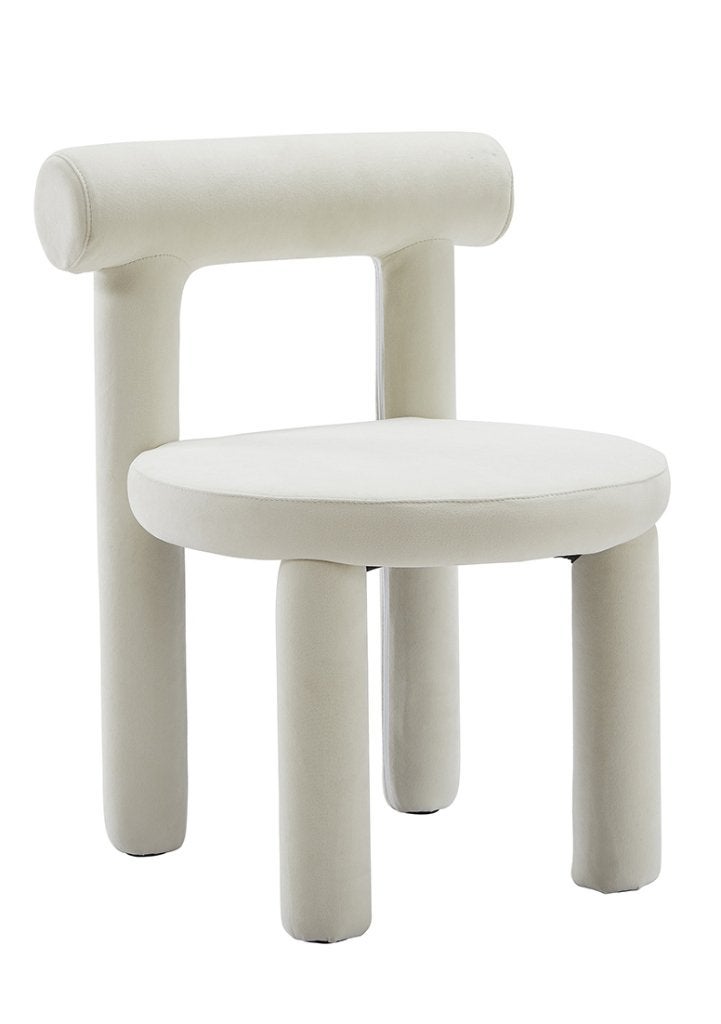 OHNO Furniture Toledo - Teddy Stoel - Wit, Niet ingevuld, Wit, Niet ingevuld, Nieuw