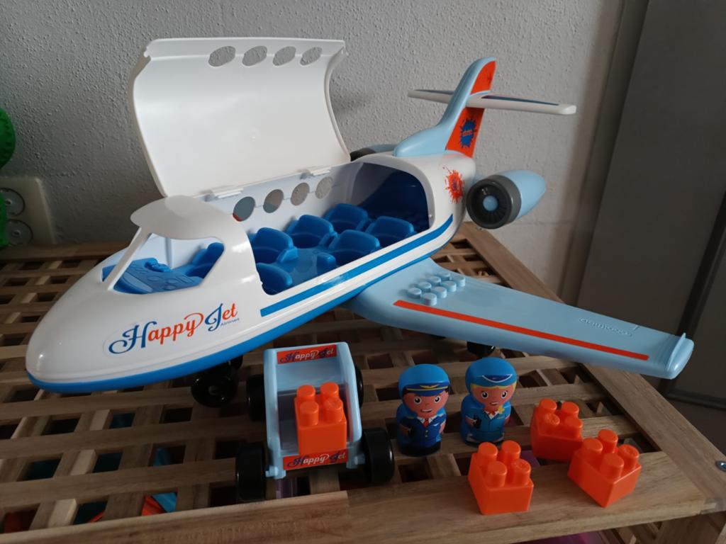 Abrick vliegtuig groot, Ophalen of Verzenden, Zo goed als nieuw