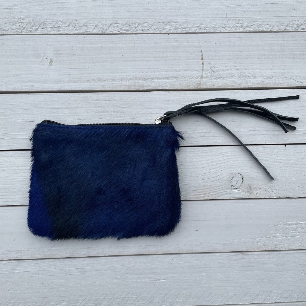 Kim springbok donker blauw navy 16x12cm #K-3 | Lederstore, Blauw, Nieuw, Avondtasje, Grotestraat 32, 5836 AG, Sambeek, The Netherlands