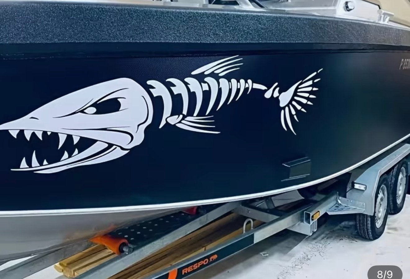 Boot Sticker, Ophalen
