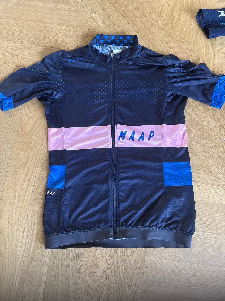 3x Diverse MAAP fiets shirts jersey maat M, Verzenden, Gebruikt, Kleding