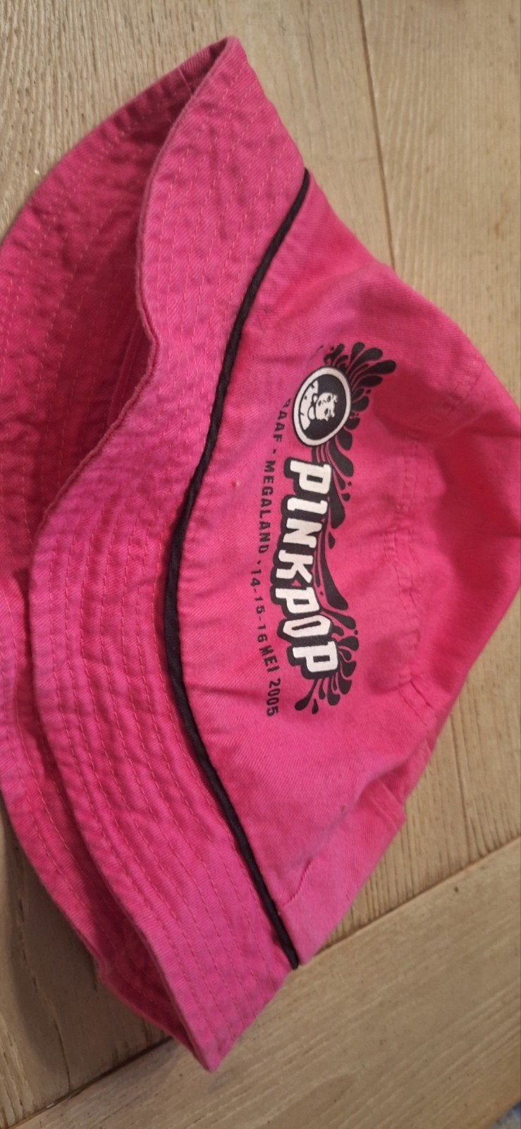 Pinkpop muts hoedje uit 2005 (171026), ., Ophalen of Verzenden, Zo goed als nieuw, .